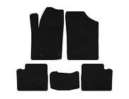 Citroen Berlingo 1996–2008 Premium textilmattor (Svart) foto 1