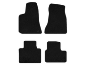 Dodge Charger 2005–2010 Premium textilmattor (2005-2010, Svart) foto 1