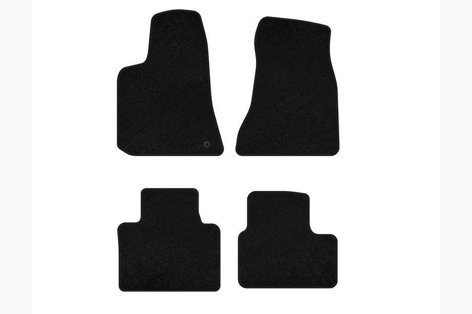 Dodge Charger 2005–2010 Premium textilmattor (2005-2010, Svart) Image