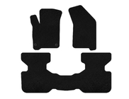 Fiat Freemont 2011–2016 Textilmattor Premium (2011-2016, Svart) foto 2