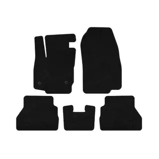 Premium textilmattor (Svart) foto 1