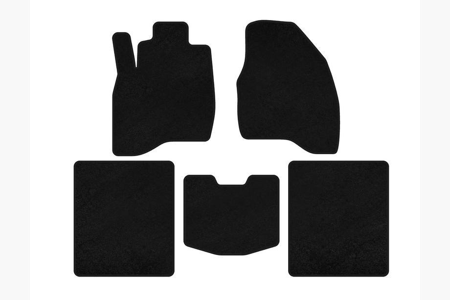Ford Explorer 2011–2019 Premium textilmattor för kupén (2015-2019, 5-sits, Svart) Image