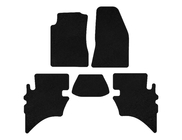 Ford Ranger 2002–2006 Premium textilmattor (Svart) foto 2