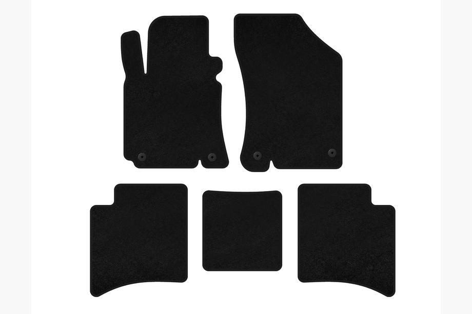 Geely MK Cross 2010–2016 Premium textilmattor (Svart) Image