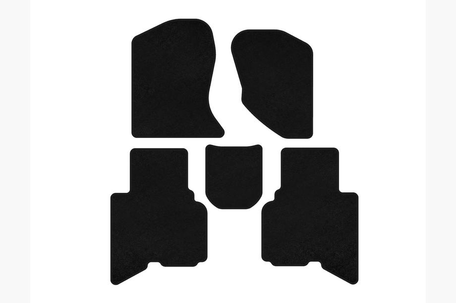 GreatWall Haval/Hover H3 2005–2013 Premium textilmattor (2010-2014, Svart) Image