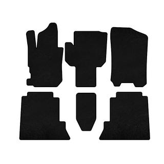Premium textilmattor (Svart) foto 1