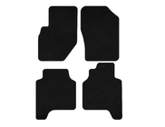Hyundai Terracan 2001–2007 Premium textilmattor (Svart) foto 1