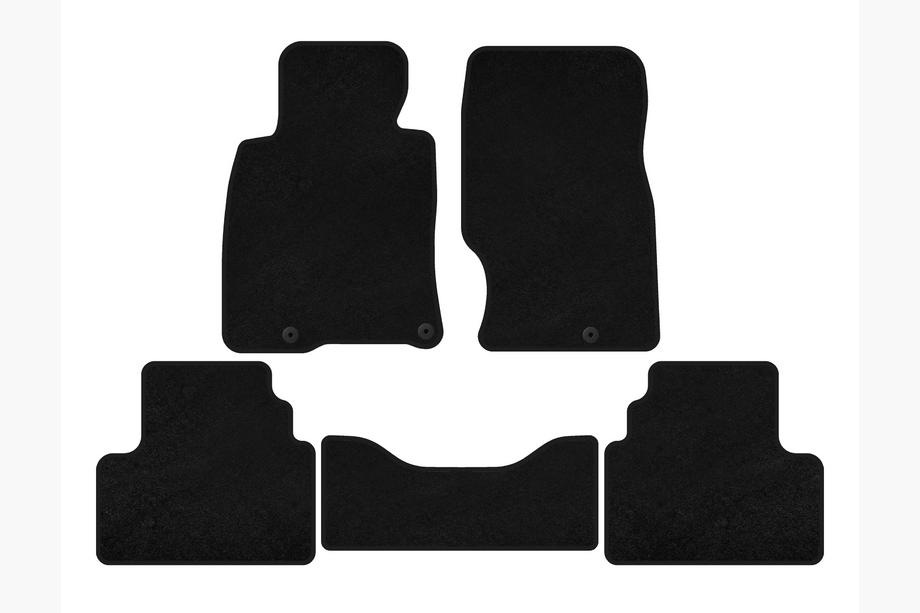 Infiniti G25/G35/37 (V36/CV36) 2006–2015 Premium textilmattor (G25-G35, SD, Svart) Image