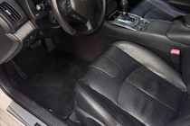 Infiniti G25/G35/37 (V36/CV36) 2006–2015 Premium textilmattor (G37 X, SD, Svart) foto 1