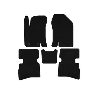 Premium textilmattor (Svart) foto 1