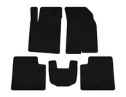 Kia Opirus 2003–2010 Premium textilmattor (svarta) foto 1