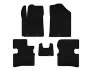 Kia Picanto 2004–2011 Textilmattor Premium (2009-2011, HB, Svart) foto 1
