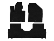 Kia Sorento III UM 2014–2020 Premium textilmattor (2014-2018, 5-sits, svarta) foto 1