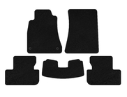 Lexus IS 2005–2013 Premium textilmattor (SD, ej fyrhjulsdrift, svarta) foto 1