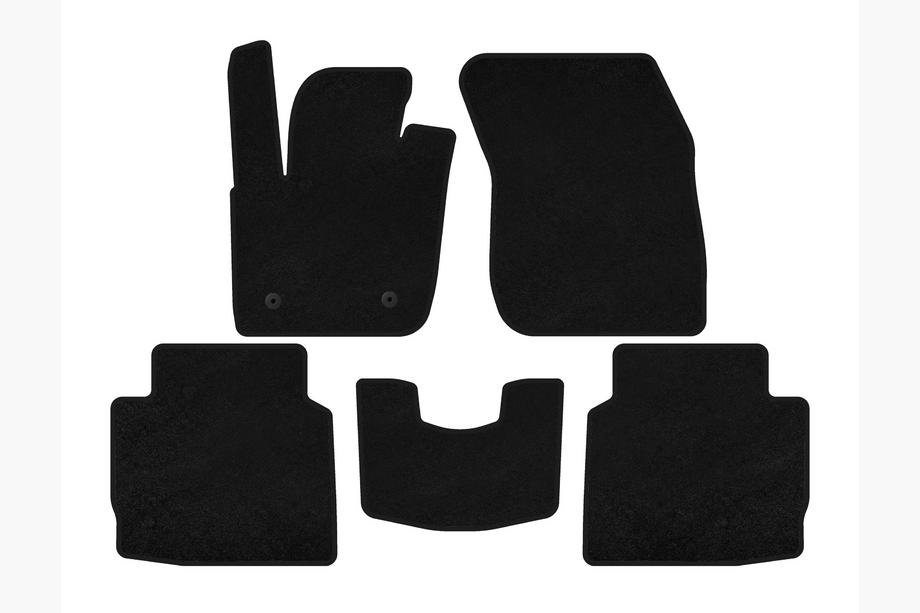 Lincoln MKZ 2012–2020 Textilmattor Premium (2016-2020, SD, Svart) Image