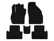 Mazda 5 2005–2009 Premium textilmattor (2 rader, 7-sits, svart) foto 1