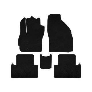 Premium textilmattor (2 rader, 7-sits, svart) foto 1