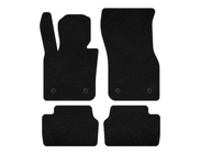 Mini Cooper F55/56/57 2014–2023 Premium textilmattor (för F55, 5-dörrars, svarta) foto 1