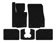 Mini Cooper F55/56/57 2014–2023 Textilmattor Premium (för S F55, 5-dörrars, svart) foto 1