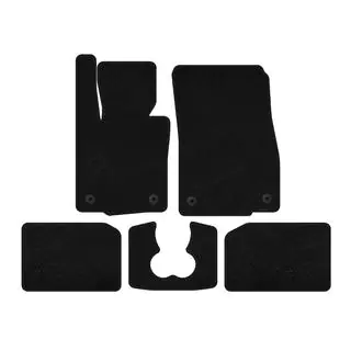 Textilmattor Premium (för S F55, 5-dörrars, svart) Mini Cooper F55/56/57 2014–2023 foto 1