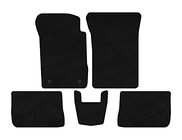 Renault Symbol 2008–2013 Premium textilmattor (SD, svart) foto 1