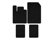 Renault Twingo 2007–2014 Premium textilmattor (svarta) foto 1