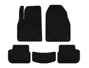 Saab 9-3 2002–2014 Premium textilmattor (svarta) foto 1