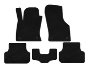 Seat Leon 2013–2020 Premium textilmattor (2013-2016, SW, svarta) foto 1