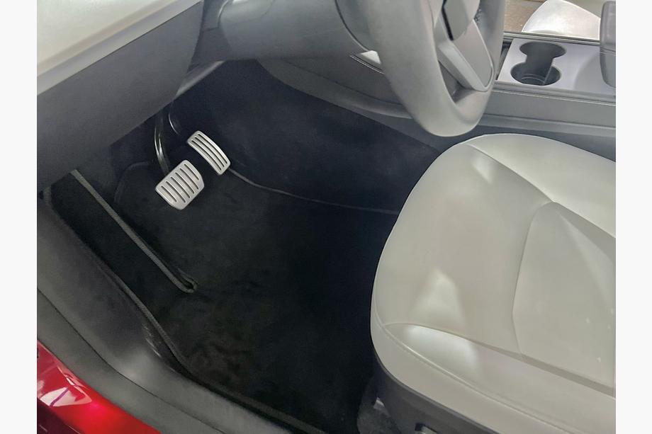 Tesla Model Y 2020– Premium textilmattor (2020-2024, svart) Foto 1