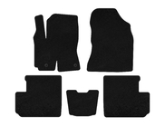 Toyota Rav 4 2001–2005 Premium textilmattor (svarta) foto 1