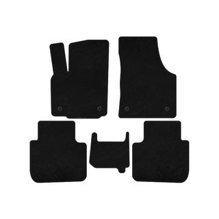 Premium textilmattor (2 rader, 7-sits, svart) foto 2