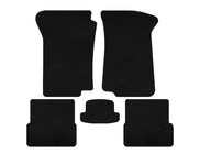 Volkswagen Golf 2 1983–1992 Premium textilmattor (svarta) foto 1