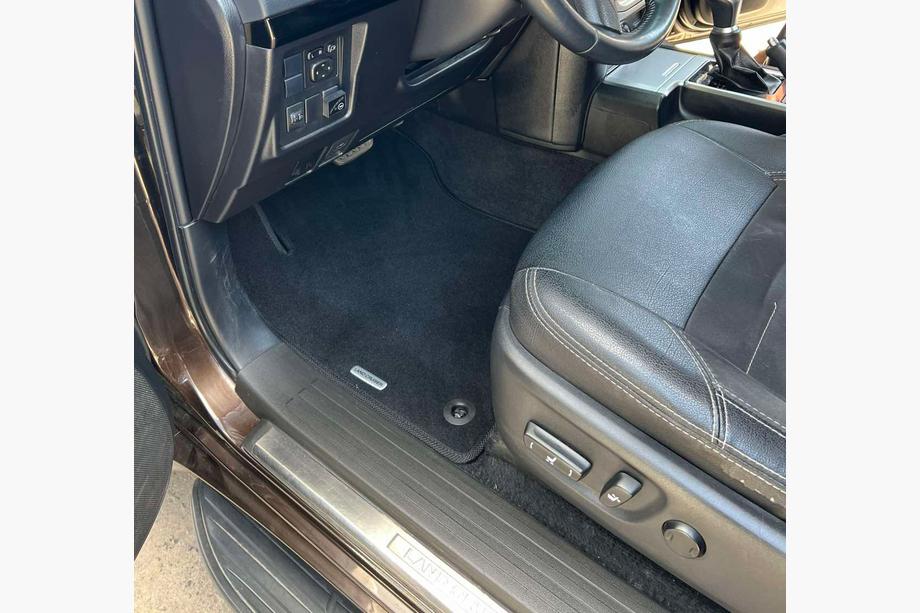 Toyota Land Cruiser Prado 150 2009–2023 Textilmattor Classic (svarta) 5-sits, 2009-2013 Image