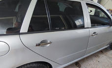 Skoda Fabia 2000–2007 Dörrhandtagskåpor (4 st, rostfritt stål) OmsaLine – italienskt rostfritt stål foto 2