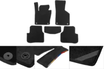 Hongqi E-HS9 2020– Textilmattor Classic (svarta) foto 1
