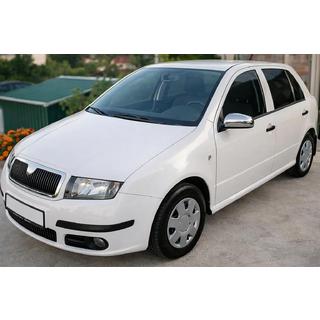 Spegelskal 2006↗ (2 st, rostfritt stål) Skoda Fabia 2000–2007 foto 1