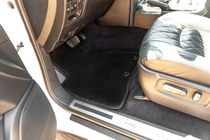 Toyota Land Cruiser 200 2007–2021 Textilmattor Classic V-2 (2012-2021, Svart) foto 12