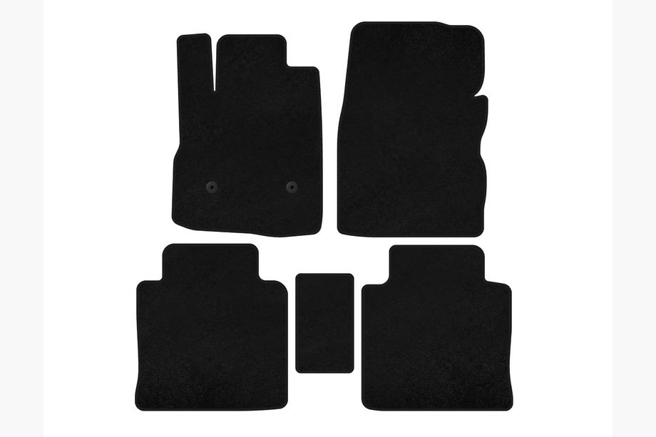 Chevrolet Equinox 2009–2016 Textilmattor Classic (2009-2015, Svart) Image
