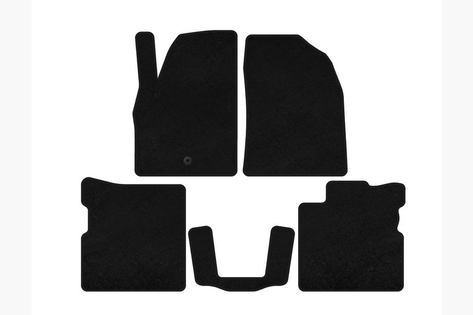 Chevrolet HHR 2005–2011 Textilmattor Classic (Svart) Image