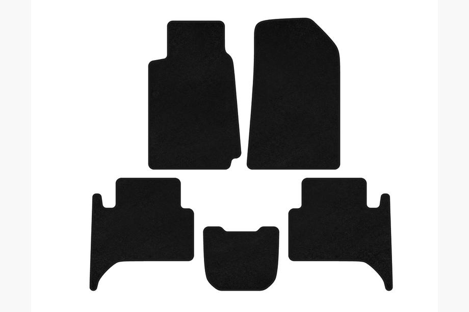 Chevrolet Trailblazer 2012–2019 Textilmattor Classic (2 rader, svart) Image