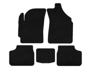 Daewoo Matiz 1998–2008 Textilmattor Classic (Svart) foto 1