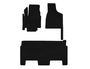 Dodge Grand Caravan V 2008–2020 Textilmattor Classic (2008-2020, 2 rader, 8-sits/utrustningsnivå SXT, svarta) foto 1