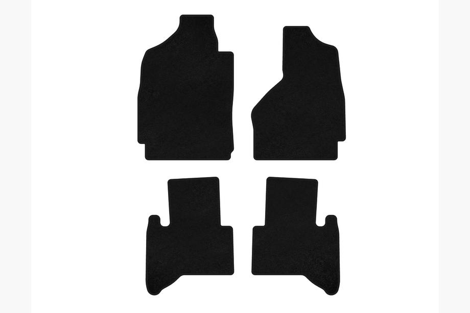 Dodge RAM (DR/DH/D1/DC/DM) 2002–2009 Textilmattor Classic (2002-2009, Svart) Image