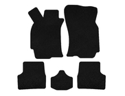 Fiat Albea 2002–2012 Textilmattor Classic (SD, Svart) foto 1