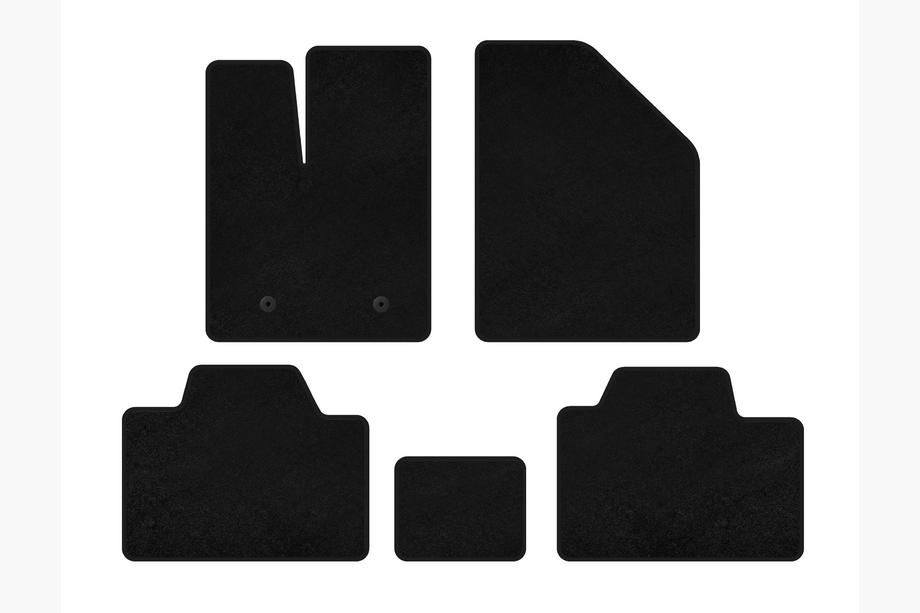 Ford Edge 2006–2014 Textilmattor Classic (Svart) Image
