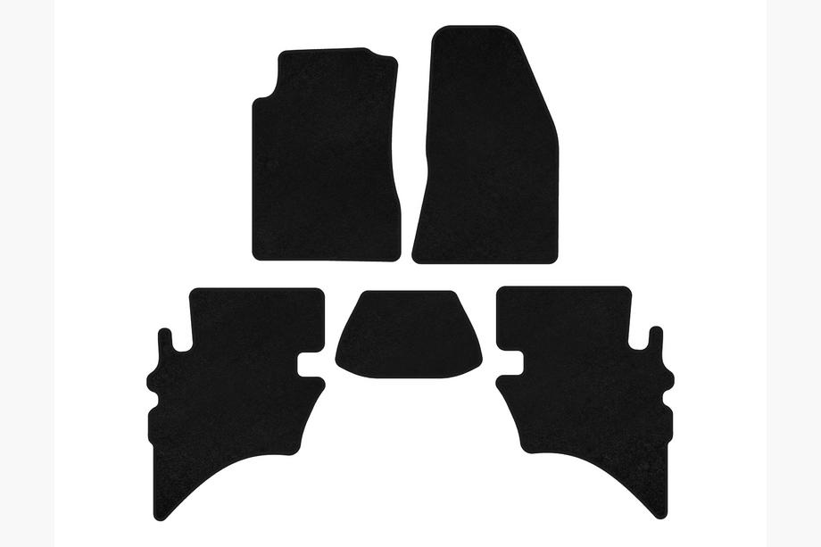 Ford Ranger 2002–2006 Textilmattor Classic (Svart) Image