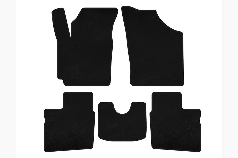 Geely CK-1 2005–2008 Textilmattor Classic (2005-2009, Sedan, Svart) Image
