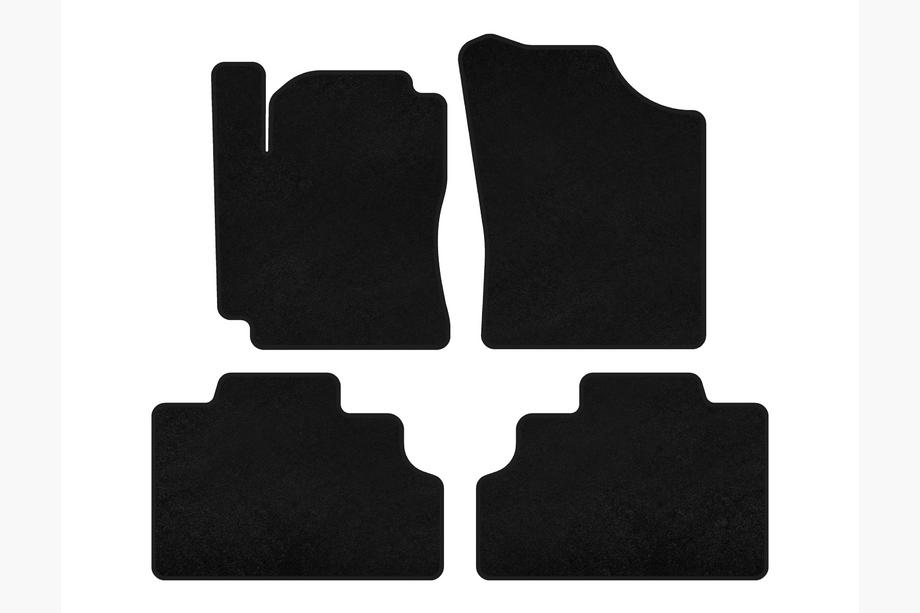 Geely CK-2 2008–2016 Textilmattor Classic (SD, Svart) Image