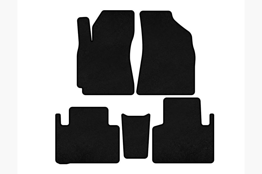 Geely Emgrand X7 2011– Textilmattor Classic (Svart) Image