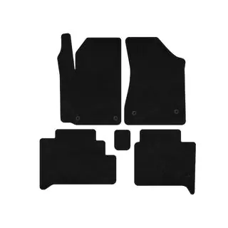 Classic textilmattor (HB, svarta)
